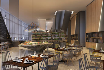 Dining Lounge - Element Hotel Kuala Lumpur