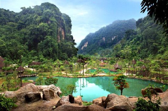 The Banjaran Hotsprings Retreat, Located in Ipoh, Perak, Malaysia.
