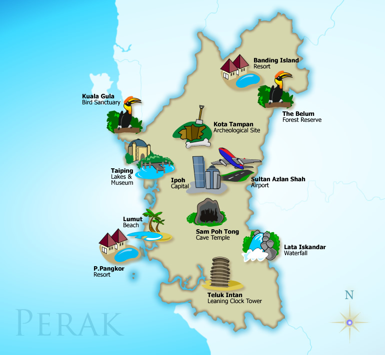 Perak Map