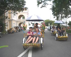 penang trishaw tour