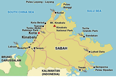 Location Map - Cititel Express Kota Kinabalu