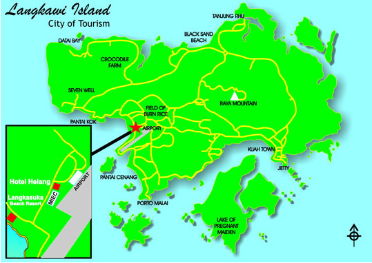 Location Map - One Hotel Helang