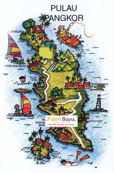 Location Map - Puteri Bayu Beach Resort
