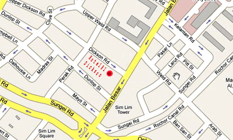 Location Map - Hotel 81 Dickson