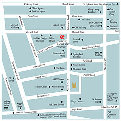 Location Map - M Hotel Singapore