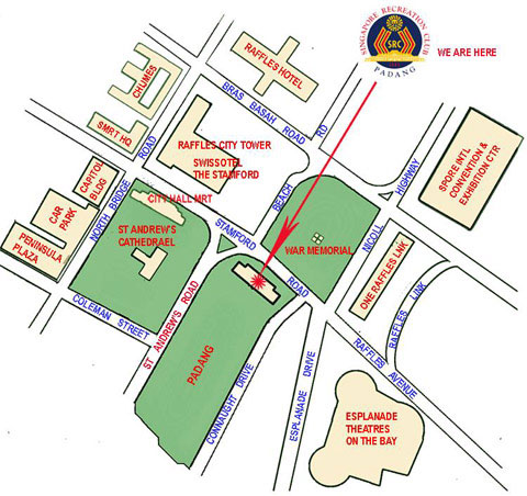 Location Map - The Residence Singapore Recreation Club