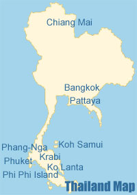 Thailand Map