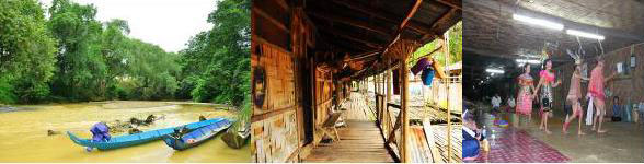 iban longhouse tour