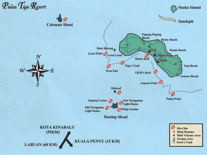 pulau tiga tour kota kinabalu